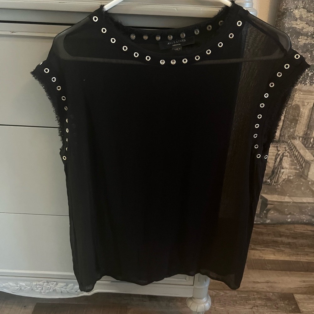 allsaints rizzo top